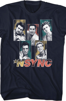 Band Member Boxes NSYNC T-Shirt