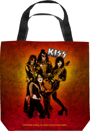 Band Members KISS Tote Bag