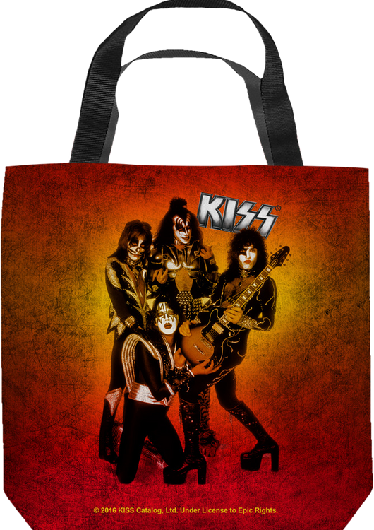 Band Members KISS Tote Bag - main product image