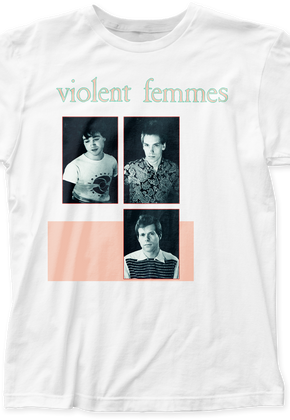 Band Members Violent Femmes T-Shirt