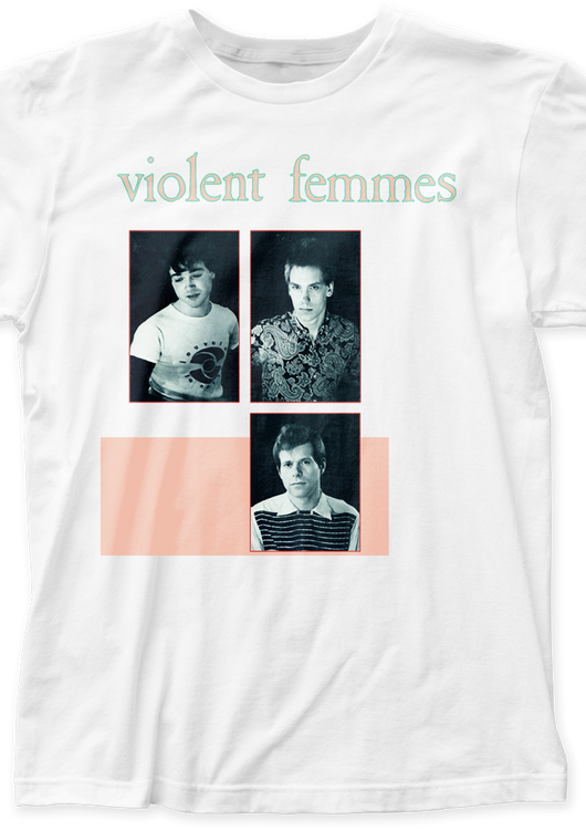 Band Members Violent Femmes T-Shirt - main product image