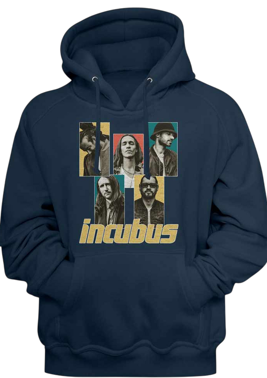 Band Panels Incubus Hoodie - main product image