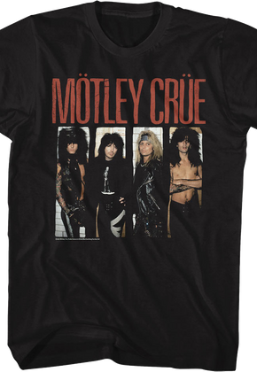 Band Panels Motley Crue T-Shirt