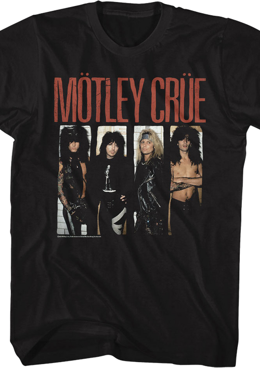 Band Panels Motley Crue T-Shirt - main product image