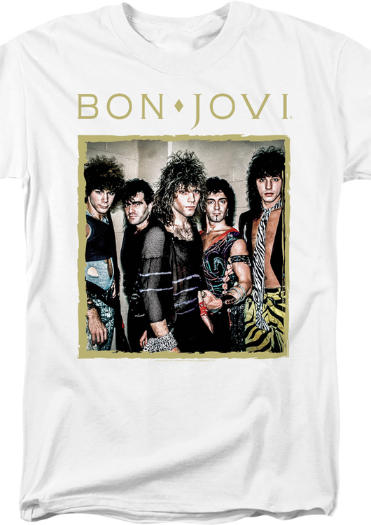 Band Photo Bon Jovi T-Shirt - main product image