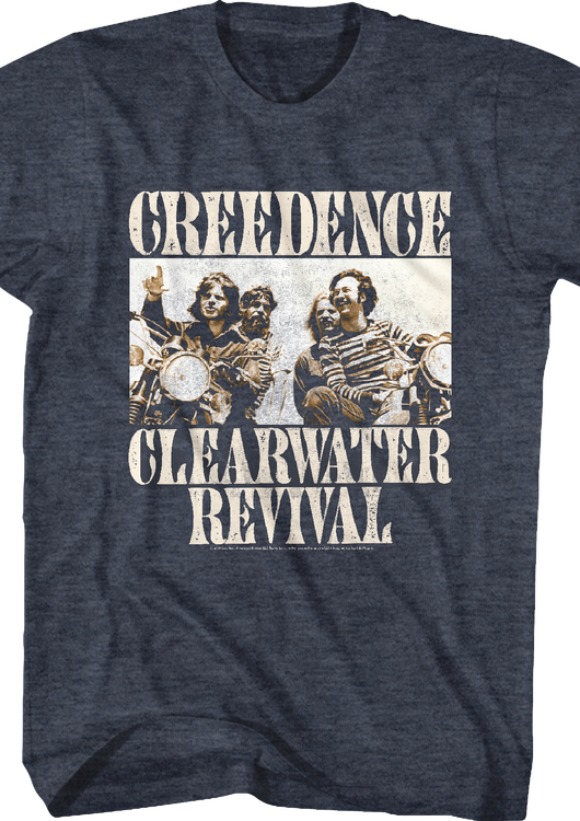 AC Band Photo Creedence Clearwater Revival T-Shirt - main product image