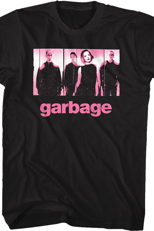 Band Photo Garbage T-Shirt - main product image
