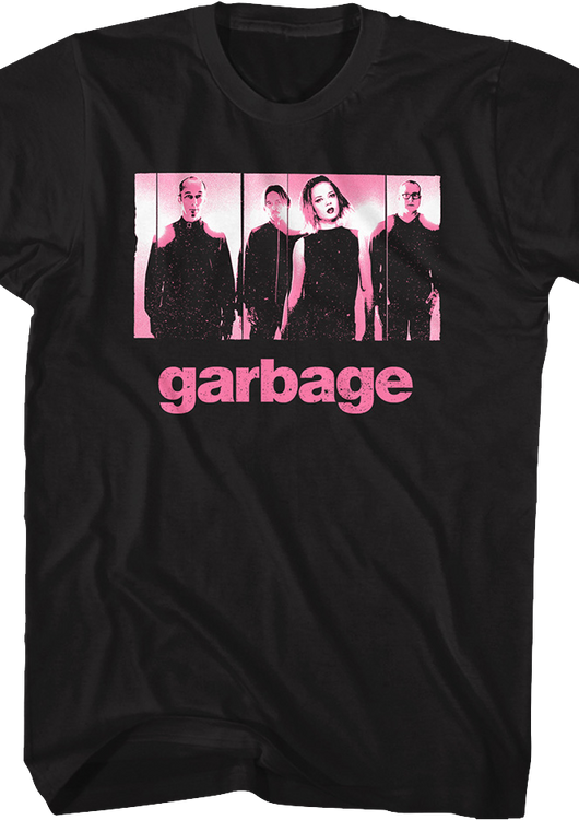Band Photo Garbage T-Shirt - main product image
