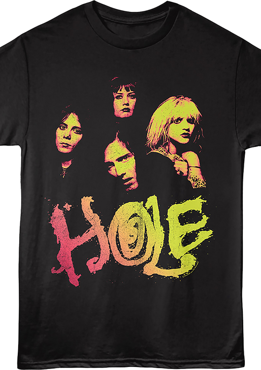 Band Photo Hole T-Shirt - main product image