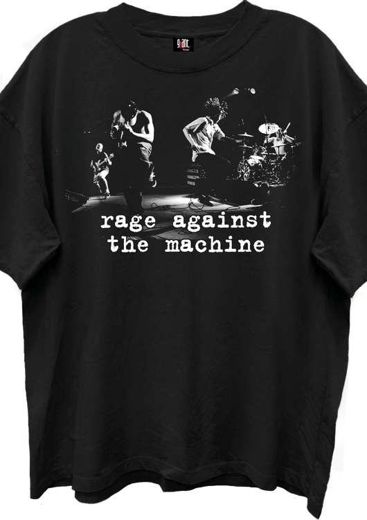 Band Photo Rage Against The Machine Oversized T-Shirt - main product image