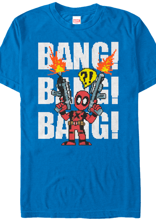 Bang Bang Bang Deadpool T-Shirt - main product image