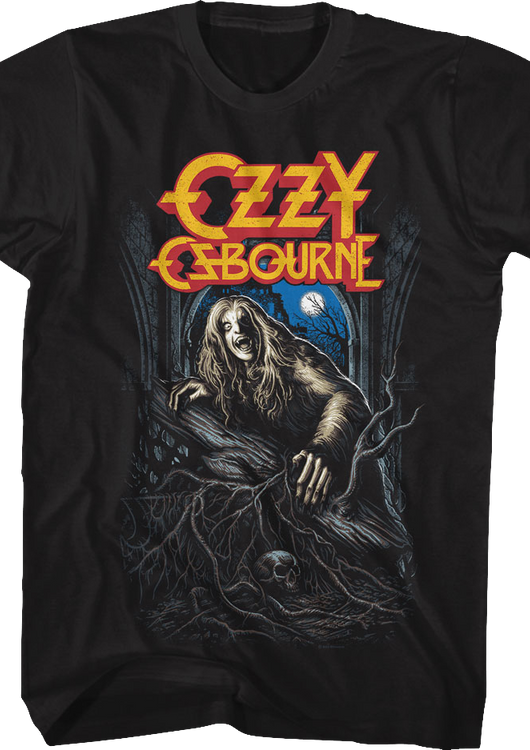 Bark at the Moon Album Cover Ozzy Osbourne T-Shirt - main product image