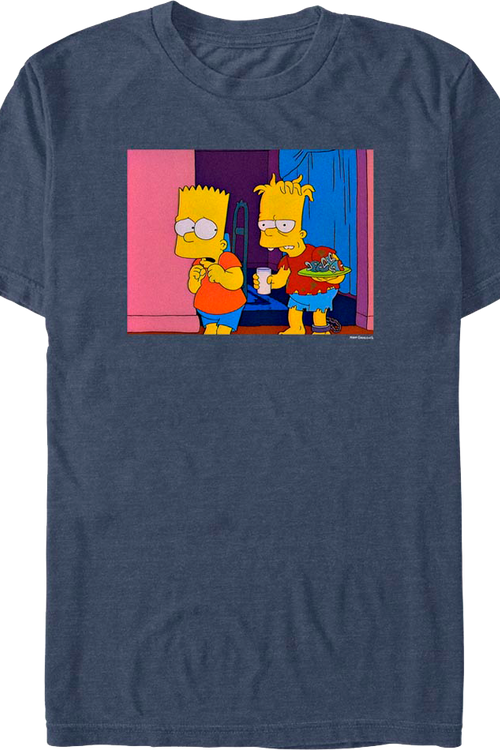 Bart And Hugo The Simpsons T-Shirtmain product image