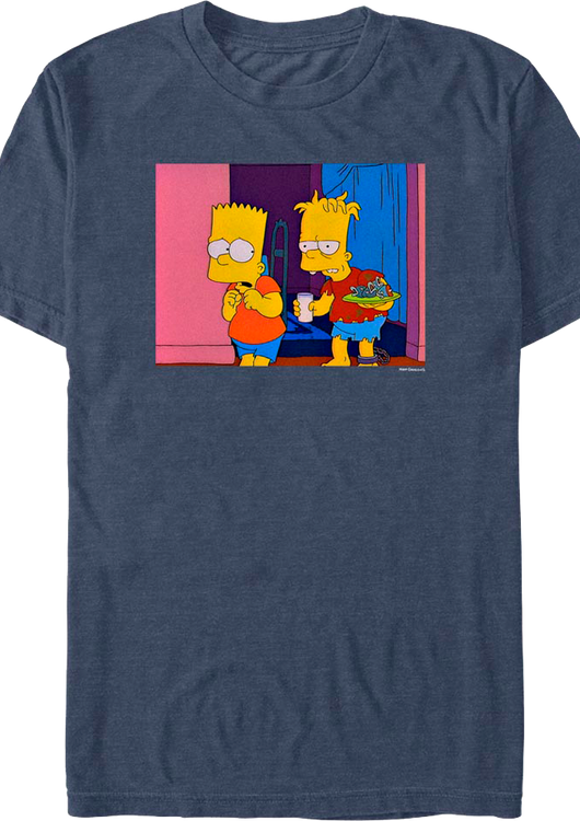 Bart And Hugo The Simpsons T-Shirt - main product image