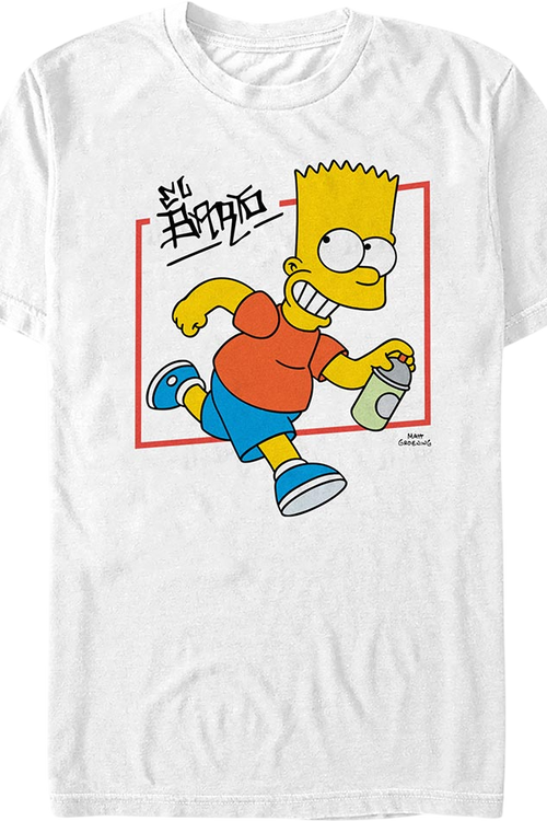 Bart Graffiti Simpsons T-Shirtmain product image