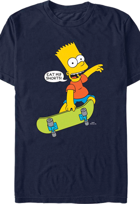 Bart Simpson Eat My Shorts Simpsons T-Shirt