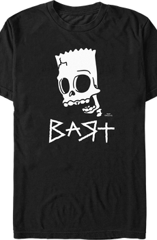 Bart Skull Simpsons T-Shirt