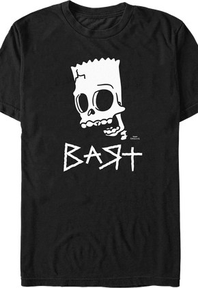 Bart Skull Simpsons T-Shirt