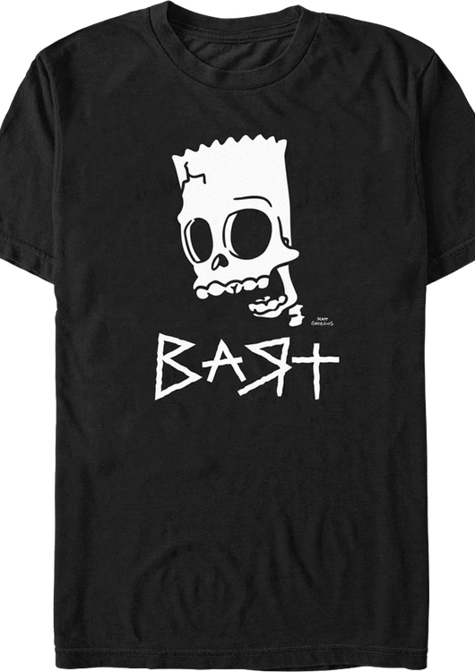Bart Skull Simpsons T-Shirt - main product image