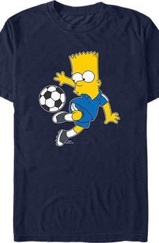 Bart Soccer Simpsons T-Shirt