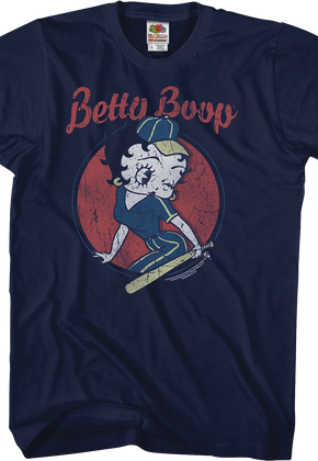 Baseball Betty Boop T-Shirt