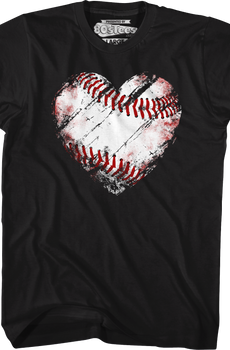 Baseball Heart T-Shirt