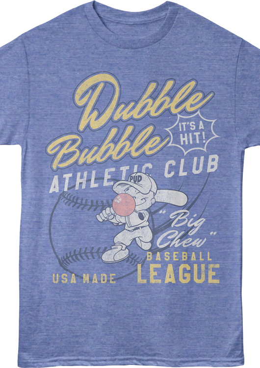 Baseball League Dubble Bubble T-Shirt - main product image