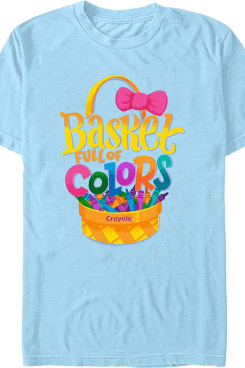Basket Full Of Colors Crayola T-Shirtmain product image