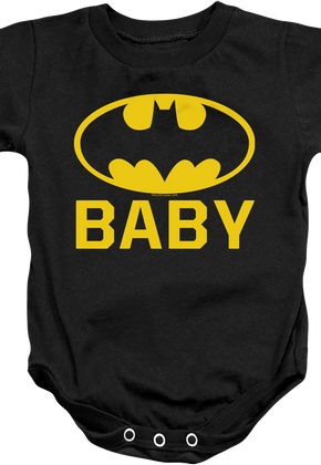 Bat Baby Batman Infant Snapsuit