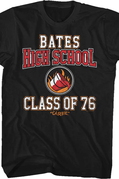 Bates High School Class Of 76 Carrie T-Shirt - main product image
