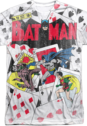 Batman Big Print The Joker's Advertising Campaign DC Comics T-Shirt