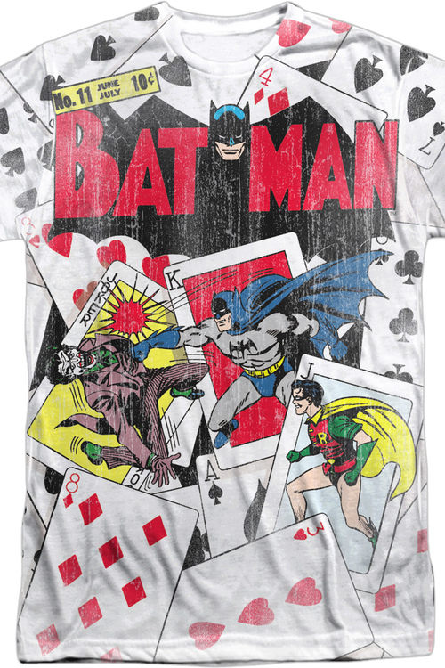 Batman Big Print The Joker's Advertising Campaign DC Comics T-Shirt - main product image