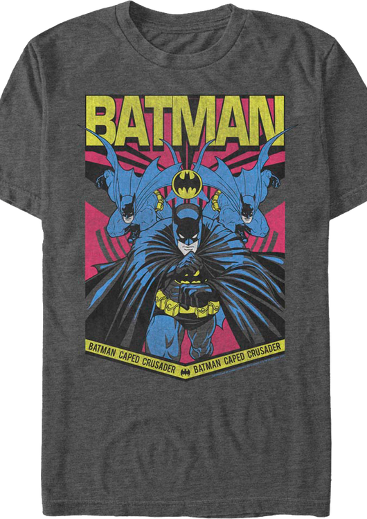 Batman Caped Crusader Collage DC Comics T-Shirt - main product image
