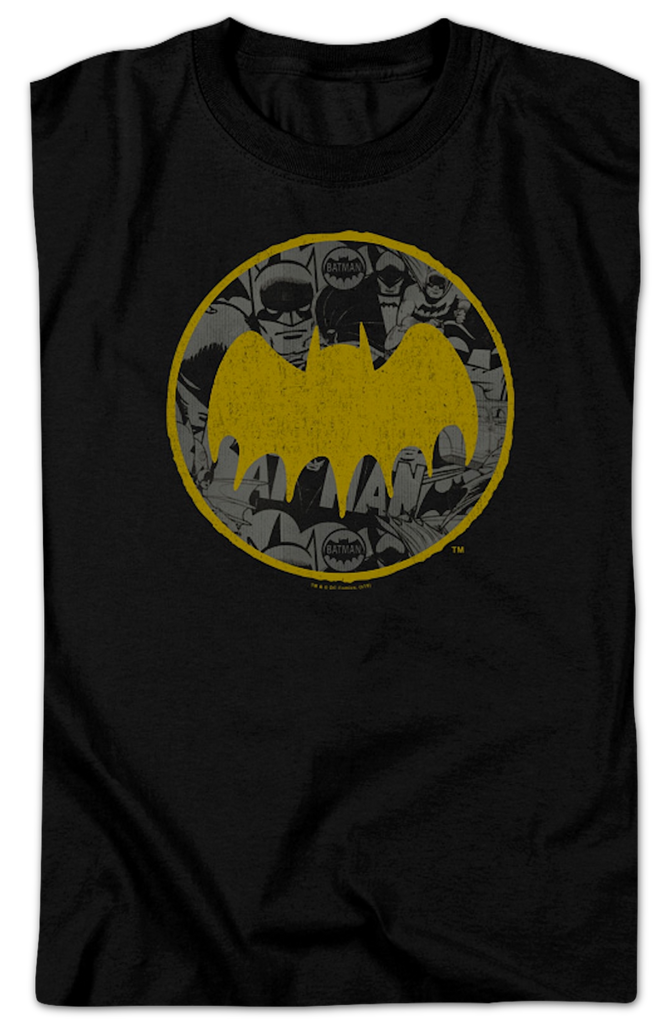 Batman Comic Book Symbol DC Comics T-Shirt