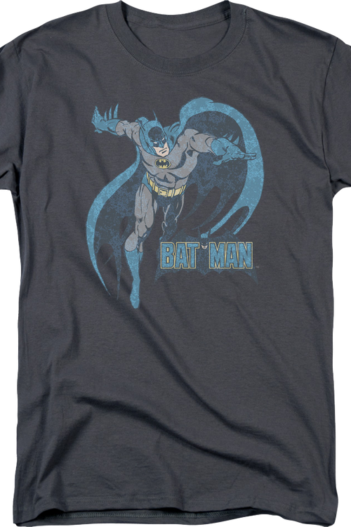 Batman Distressed Crusader DC Comics T-Shirt - main product image