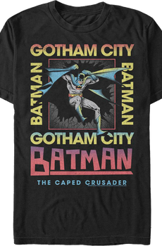 Batman Gotham City's Caped Crusader DC Comics T-Shirt