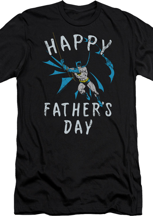 Batman Happy Father's Day DC Comics T-Shirt - main product image