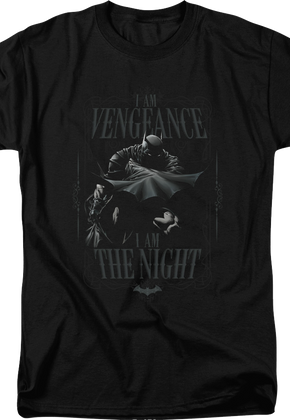 Batman I Am Vengeance DC Comics T-Shirt