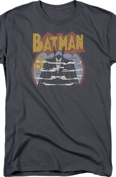 Batman In Gotham Fog DC Comics T-Shirt