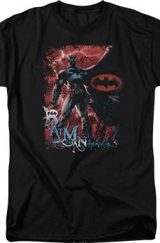 Batman Lightning Storm DC Comics T-Shirt