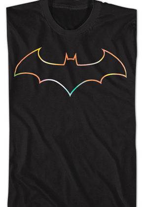 Batman Logo Outline DC Comics T-Shirt