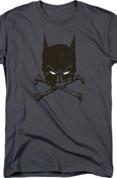 Batman Mask And Crossbones DC Comics T-Shirt