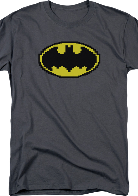 Batman Pixel Symbol DC Comics T-Shirt - main product image
