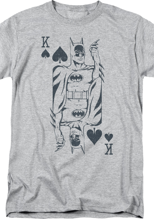 Batman Playing Card DC Comics T-Shirt - main product image