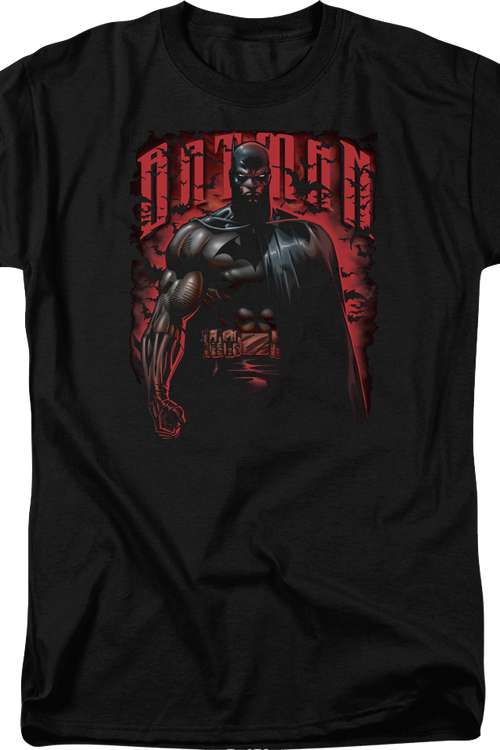 Batman Red Glow DC Comics T-Shirtmain product image