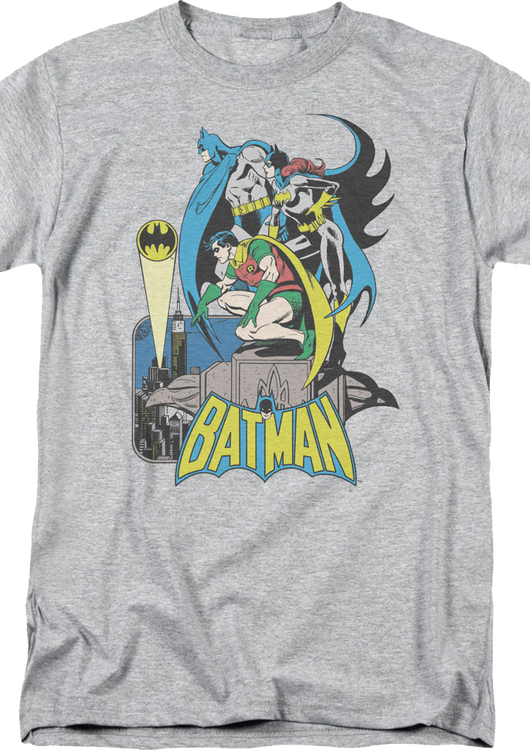 Batman Robin Batgirl Triple Threat DC Comics T-Shirt - main product image