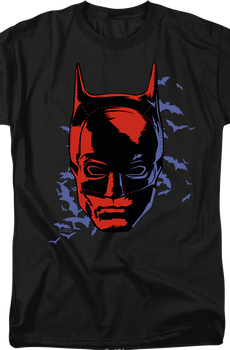 Batman Shadowed Mask DC Comics T-Shirt