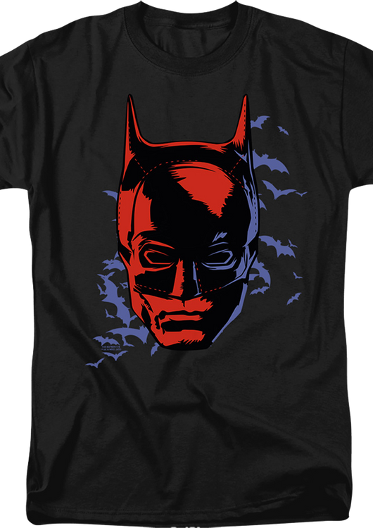 Batman Shadowed Mask DC Comics T-Shirt - main product image