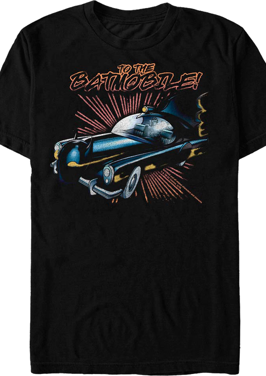 Batman To The Batmobile DC Comics T-Shirt - main product image