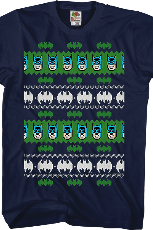 Batman Ugly Faux Knit DC Comics T-Shirtmain product image